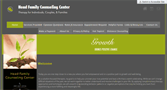 Desktop Screenshot of headfamilycounseling.com